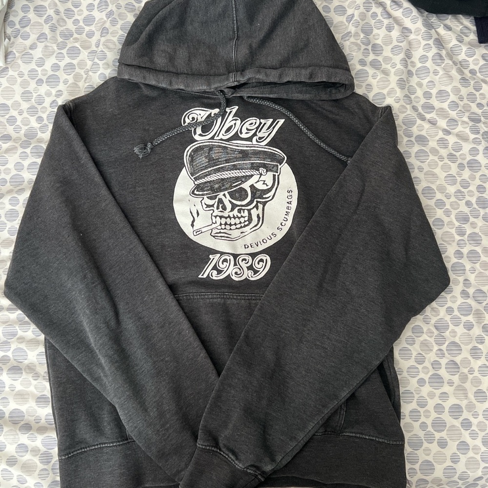 Obey Grey ‘Devious Scumbags’ Hoodie
